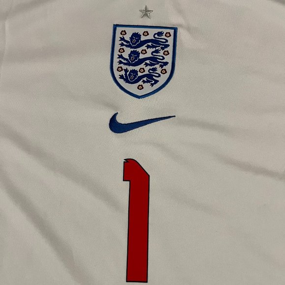 Youth England National Team Jordan Pickford 2022 Qatar World Cup Jersey - Size S - Picture 3 of 10